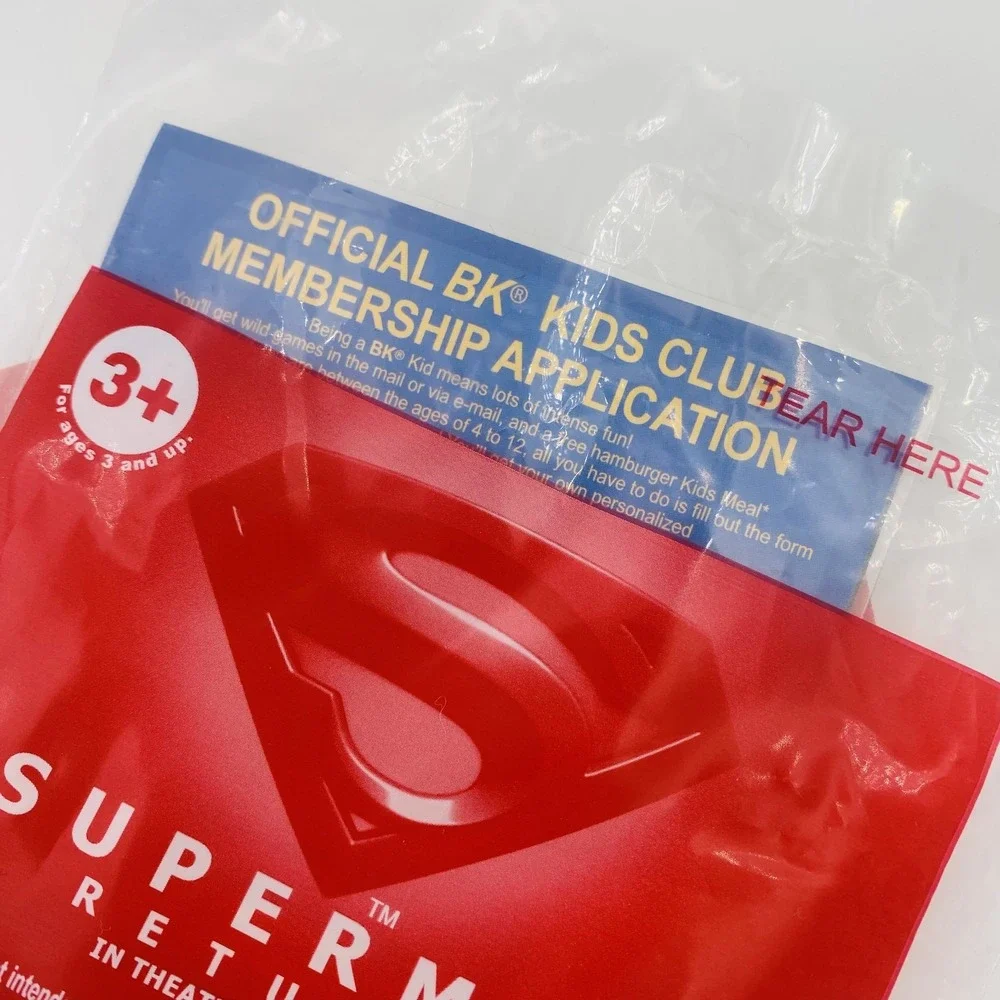 Superman‎ Returns 2006 Powerup Wristband - Burger King Kids Meal Toy Sealed